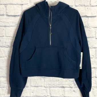 Lululemon Scuba navy blue oversized half zip hoodie XS/S NWT - $129 New  With Tags - From Agatha