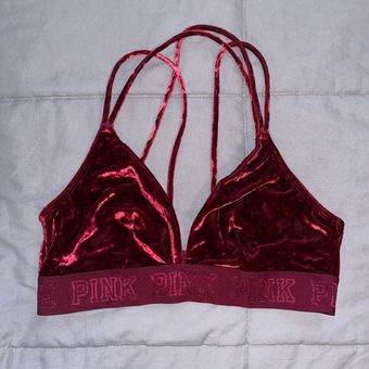 PINK Victoria's Secret, Intimates & Sleepwear, Velvet Bra Victoria Secret