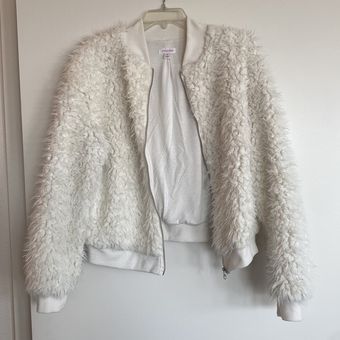 Teddy jacket, White