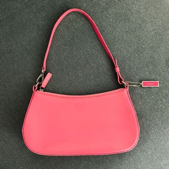 Coach vintage barbie pink nappa leather Y2K pochette shoulder