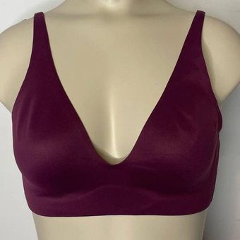 Victoria's Secret NEW Bra 34B Maroon Burgundy Wireless V-Neck Lined  Intimates Size undefined - $19 - From Twisted