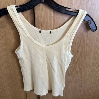 Brandy Melville White Tank Top One Size - 47% off