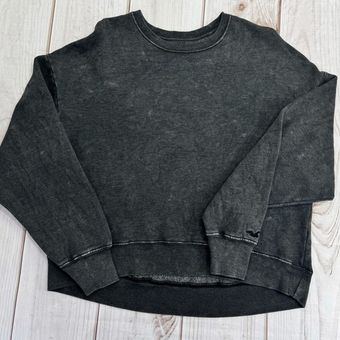 Hollister slouchy crew neck sweatshirt sales