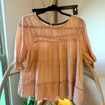 Knox Rose top Size L - $12 - From Rebekah