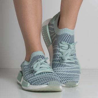 Adidas NMD R1 STLT Primeknit Green' Shoes Green Size 8 - $59 Off Retail) - From Emma