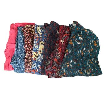 LuLaRoe 7 Leggings Tall & Curvy Bundle Lot of Seven XL - $35 - From Kayla