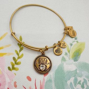 Alex and ani claddagh on sale bracelet