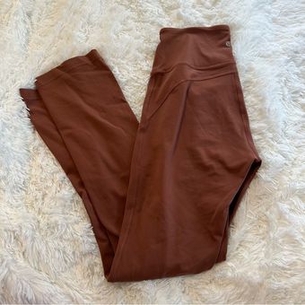 Lululemon Groove Pant Super High Rise Flared Pants Ancient Copper