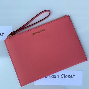 Michael kors pink grapefruit cheap wallet