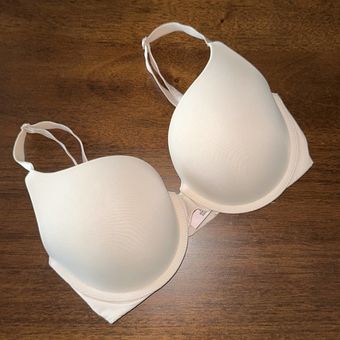 Victoria's Secret Beige Full Coverage T Shirt Push Up Bra Size 32DD - $15 -  From Kelly