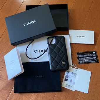 Chanel Shopping Bag with Phone Case