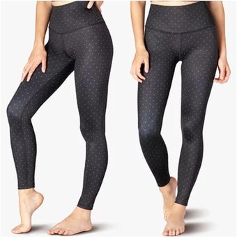 Beyond Yoga - Lux Front Runner High Waisted Legging Black Dot Medium - $10  - From Jessica