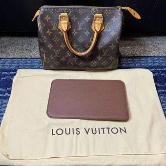 Louis Vuitton speedy 25 monogram with dust bag and base shaper - $620 -  From Amanda