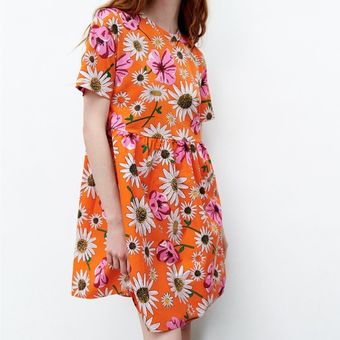 ZARA Floral Dress 49 New With Tags From Discount