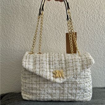 STEVE MADDEN, Cream Women's Handbag