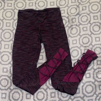 Champion C9 Strappy Mesh Leggings yoga pants Purple Size XS