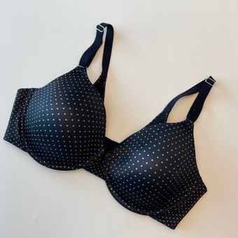 Maidenform Pure Genius Black Polka Dots Bra, 40C Size 40 C - $21