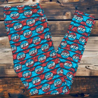 LuLaRoe TC LEGGINGS • VINTAGE AMERICANA COLLECTION