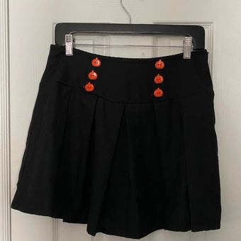 LOUIS VUITTON Pleated skirt black Rayon/polyester Women