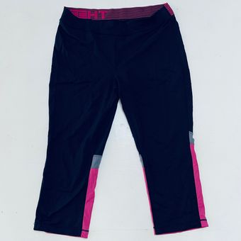 Tommy Hilfiger Sports Leggings Capri Size XL Black - $15 - From Ada