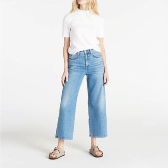 Dream Jean Wide Leg - Bright Indigo Wash