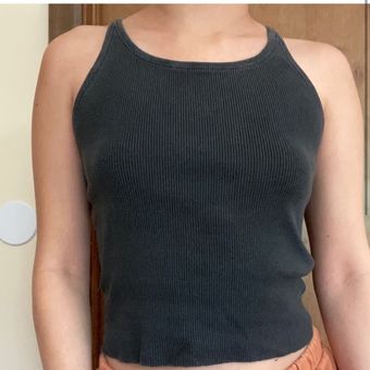 Brandy Melville Black Tank top - $12 - From nicole