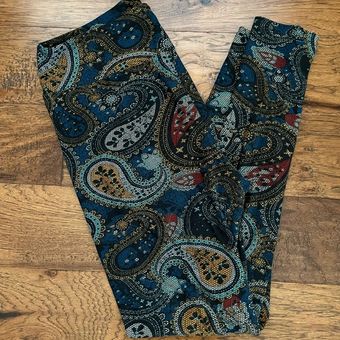 LuLaRoe TC Multicolored Leggings Size undefined - $7 - From Kirsten