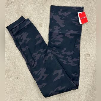 Spanx NWT Look at Me Now Black Camo Leggings Size XL - $50 New With Tags -  From Camille