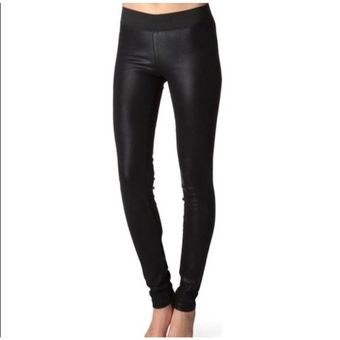 JEANIR Women's High Waist Skinny Leather Pants