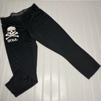 Nike Dri Fit Women's Black Mid Calf Fact Running Soul Leggings Size Small -  $24 - From Iryna