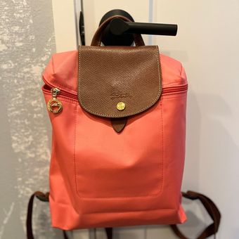 longchamp le pliage club pink