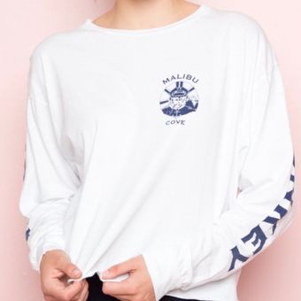 Brandy Melville Long Sleeve White - $18 - From Shannon