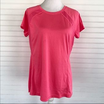 Xersion Slim fit Active Short sleeve shirt Size L Pink Size L - $13