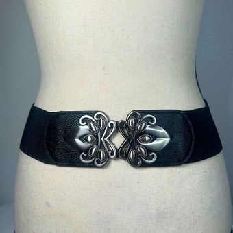 Wide Waist Belt For Women ,vintage Cinch Belt With Hook Buckle