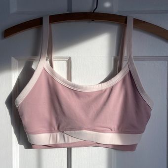 Fabletics Cross Front and Mesh Sports Bra