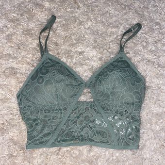 Gilly Hicks Sage Green Bralette - $18 (28% Off Retail) New With