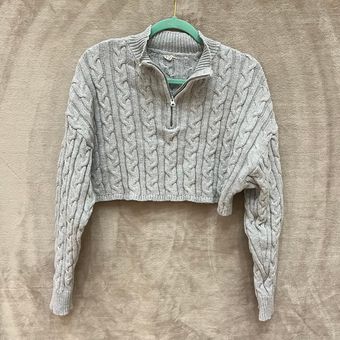 Garage cropped clearance sweater
