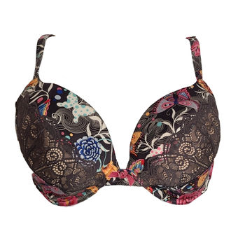 Evollove Multicolor lace butterfly Floral Bra size 38F Multiple - $19 (68%  Off Retail) - From northern
