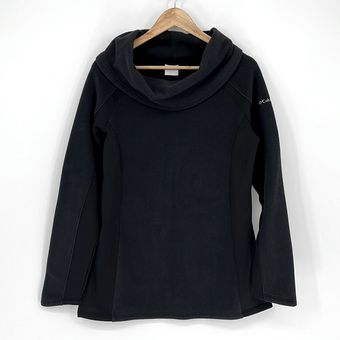 Cowl Neck Fleece Pullover