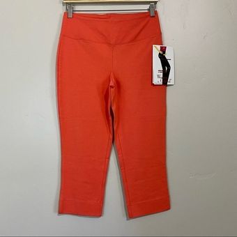 Wicked by Women with Control Regular Pull-On Capri Pants Coral