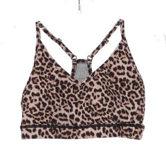 Zyia Active Brilliant Mesh Leopard Cheetah Print Sports Bra XS - $17 - From  Cece