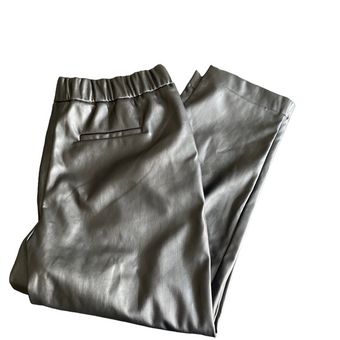 A New Day Faux Black Leather Pants Size XL - $14 - From Corky