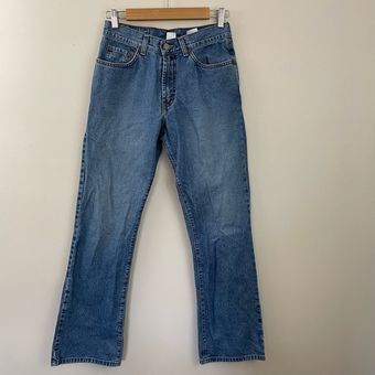 Lucky Brand Vintage Y2K Low Rise Flare all cotton Made in USA jeans womens  10 28 - $21 - From Jenny