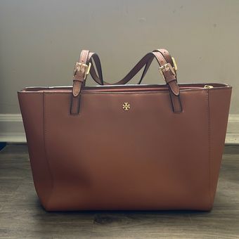 Tory Burch Saffiano Leather Tote Bag