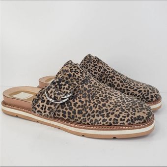 Dolce vita leopard sales print mules