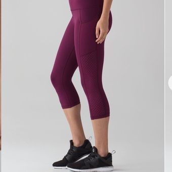 Lululemon Mind Over Miles Crop Leggings Size 8 - $61 - From Amy