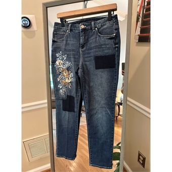 Girlfriend Patchwork Ankle Jeans - Chico's