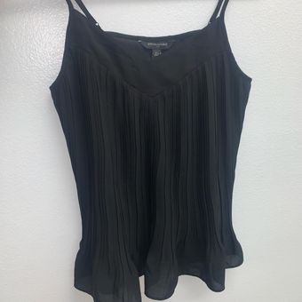 Sheer Tank Top - Black