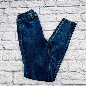 American Eagle Outfitters Denim X Sky High Jegging in Cold Blue