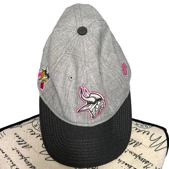 NFL New Era Women's Minnesota Vikings Breast Cancer Awareness Adjustable Cap  Hat - $15 - From Nikki